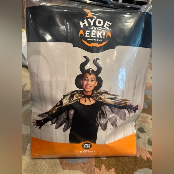 NWT Kids Hyde and Eek LRAVEN Bird Halloween Costume One Size Fits Most - Picture 1 of 2